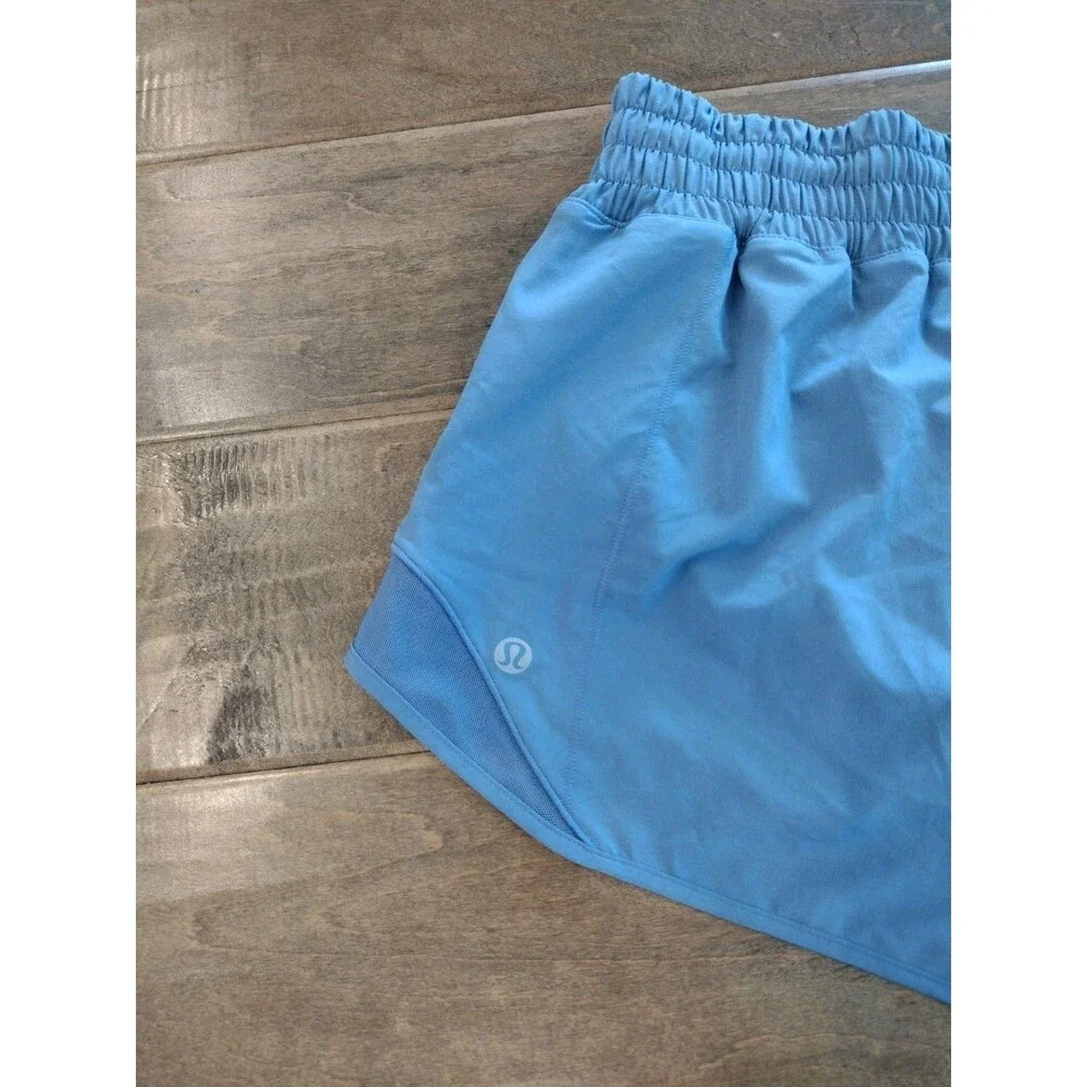 LULULEMON Women's Hotty Hot size 6 HR High Rise oasis blue 2.5